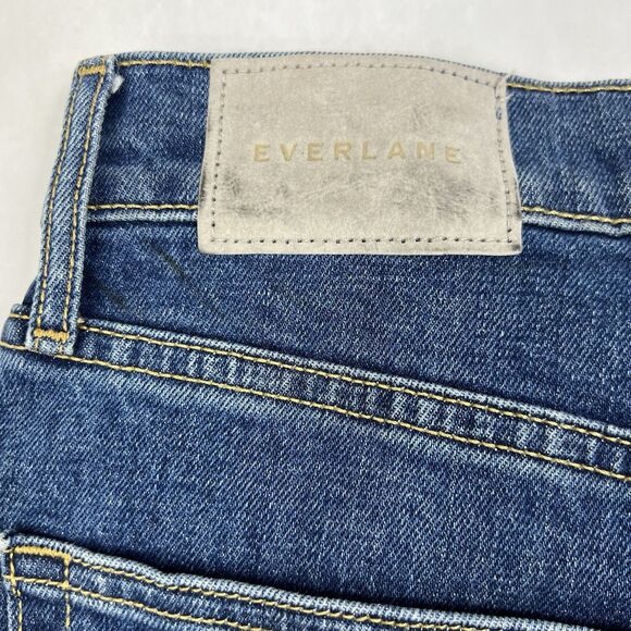 Everlane The Original Cheeky Jean High Rise Medium Wash Straight Leg Women’s 28 - Picture 7 of 10